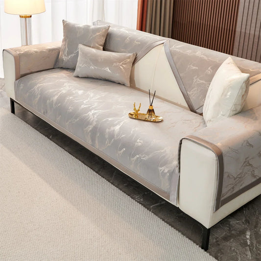 Anti-slip marble lines protective cover